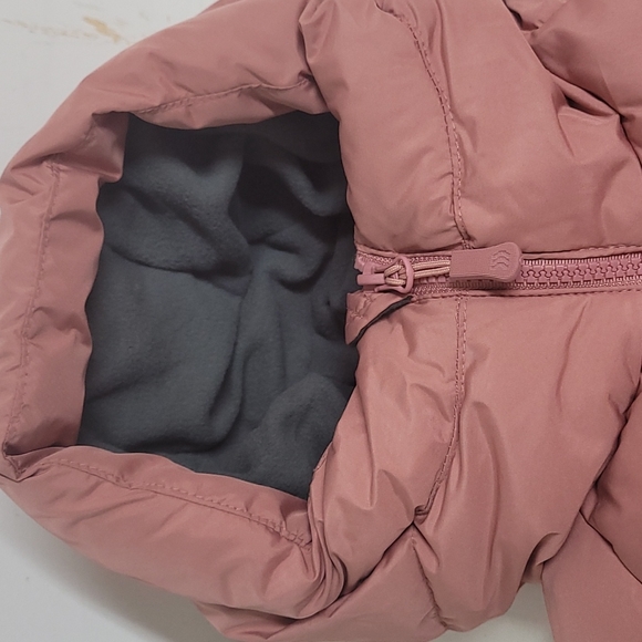 NEW! Girls Pink Puffer Jacket Coat - All in Motion - Picture 5 of 8